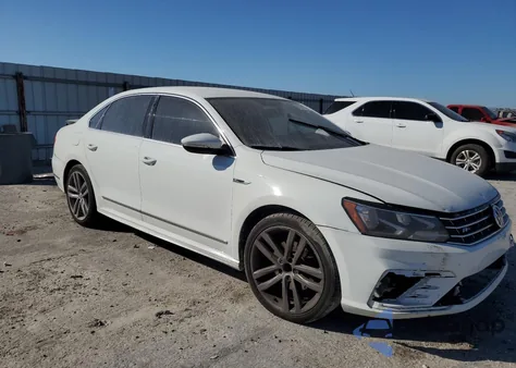 2017 Volkswagen Passat R-Line from USA, damaged, VIN 1VWDT7A38HC048704